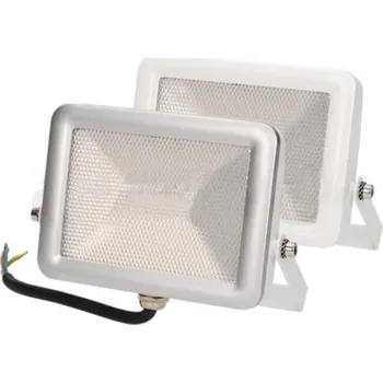LED reflektor 30W-NL392 - 30W LED reflektor bílý a stříbrný, napájení 230V, svit bílá neutrální 4000K, 750lm Barva: Stříbrná