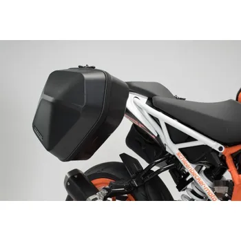 Zavazadlo na motocykl SW-MOTECH Sada nosiče a bočních plastových kufrů 2x16L pro KTM 125/390 DUKE 2017-2023
