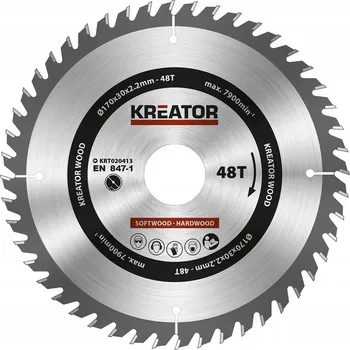 Pilový kotouč Kotouč Kreator na dřevo 170 x 30 mm