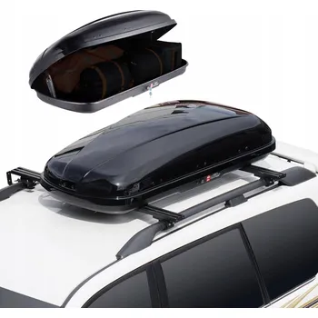 Střešní box Prostorný střešní box kufr na auto 370 L 188.2 x 77.3 x 40 cm