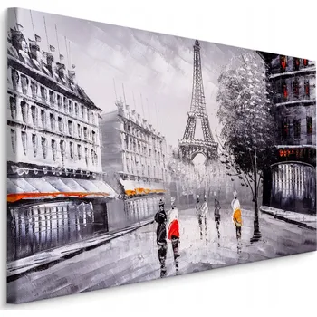 Obraz Obraz do chodby ARCHITEKTURA Paříže 3D 90x60