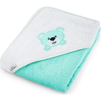 Prostěradlo Deka s kapucí Bocioland 100 x 100 cm modrá