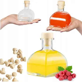 Sklenice Láhev ELSA 170 ml na likéry víno likér IDEÁLNÍ JAKO DÁREK SVATBA