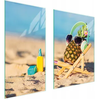 Kuchyňské prkénko Krájecí deska TMK ArtDeko sklo 2 ks