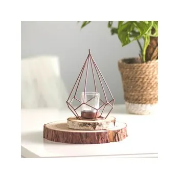 Svícen Svícen na čajové svíčky Tajemniczy ogród 20 cm 1 svíčka