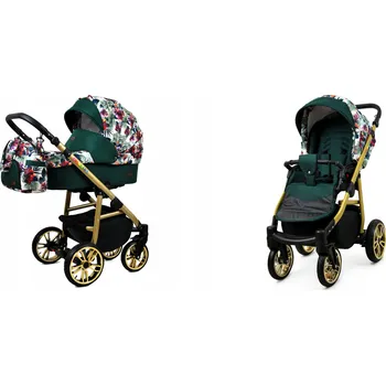 Kočárek Dětský kočárek 2v1 BabyLux COLORLUX kombinovaný kočárek hluboký a sportovní