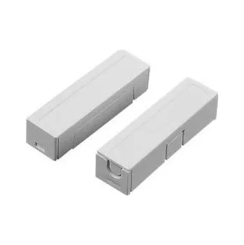 BS-2033WH - Povrchový magnetický kontakt 50 x 14 x 12mm, svorky, bílý