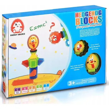 ostatní stavebnice VZDĚLÁVACÍ STAVEBNICE JEŽCI velké díly 88 dílů KRK