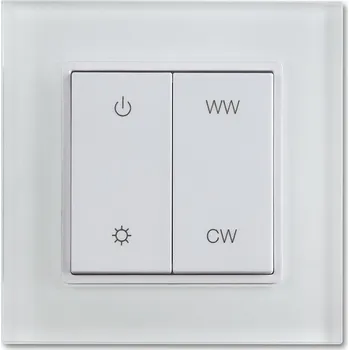 LED páska McLED ML-910.621.22.0 RF nástěnný ovladač - CCT, 1 zóna