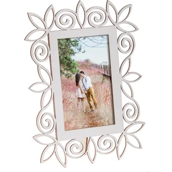 Obraz RÁMEČEK bílý DÁREK KE DNI DÁREK 15x10