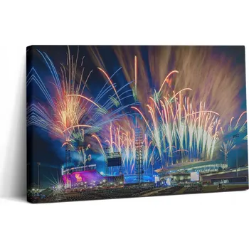 Obraz Foto Obraz Canvas Do Biura Snadná Montáž Nový Rok V Birminghamu 30x20 cm