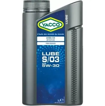 Motorový olej YACCO LUBE S/03 5W30 1l