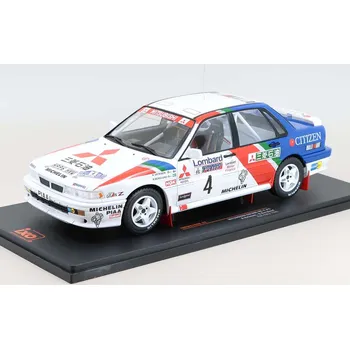 autíčko Mitsubishi Galant VR-4 #4 A. Vatanen / B. Berglund RAC Rally 1990 1:18 Mitsubishi Galant VR-4 #4 A. Vatanen B. Berglund RAC Rally 1990 - kovový model auta