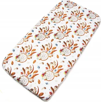 Prostěradlo PROSTĚRADLO 80x200 cm S GUMOU DO POSTELE BAVLNA Kerstin