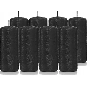 Svíčka Tradiční parafinová svíčka bez vůně Drobo 8 ks