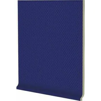Dlažba Sokl s požlábkem Rako Color Two 20×20 cm tmavě modrá matná GST1K005