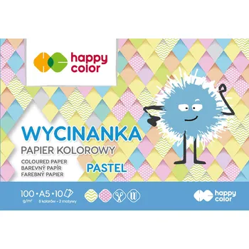 Blok Vystřihovánka A5 Happy Color 10 listů 1 g/m2