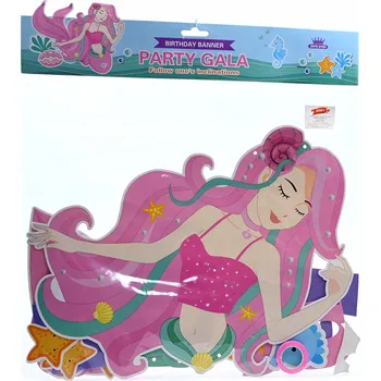 BANER SIRÉNA GIRLANDA NA NAROZENINY DEKORACE