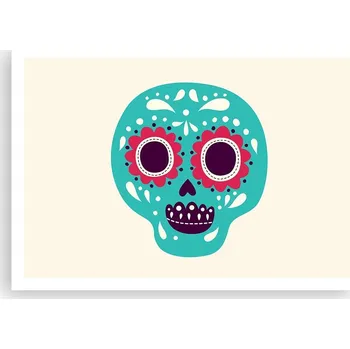Obraz Plakát na zeď bez rámu 100x70 lebka obraz plakáty do obývacího pokoje ložnice
