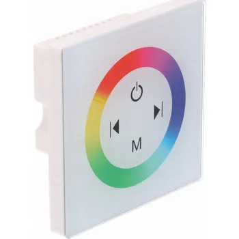 Příslušenství pro LED osvětlení LED ovladač Prescot pro RGB panely 12-24V 3x4A bílý