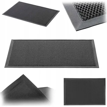 Rohožka ROHOŽKA PŘED DVEŘE VSTUPNÍ UNIVERZÁLNÍ GUMOVÁ ČISTICÍ ZÓNA 80x120 cm