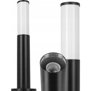 Venkovní osvětlení Osvětlovací sloupek obdélníkový Smartled E27 45 cm černý