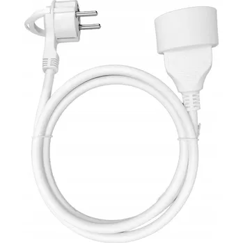 Napájecí kabel Orno jednoduchý Prodlužovací Kabel 3 m 1 ks zásuvek bílý