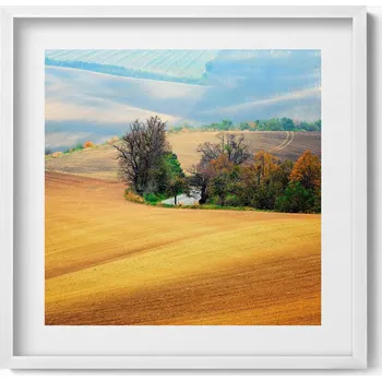 Obraz Závěsný obraz na zeď dekorace do domu Morava venkovská krajina 50x50 cm