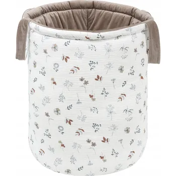 Koš na prádlo MUŠELÍNOVÝ OBOUSTRANNÝ KOŠ NA HRAČKY Prádlo Pytel BAVLNA VELVET JUKKI