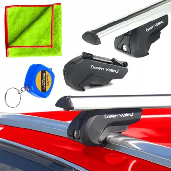 Příčník na automobil Střešní NOSIČ / TYČE pro Mercedes C S204 Kombi 07-14 s podélnými nosiči (relingy)