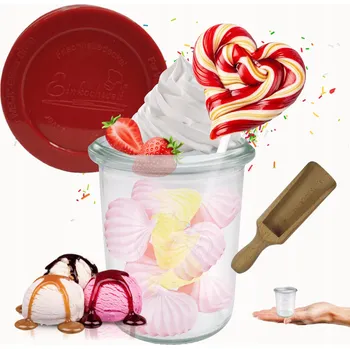 Sklenice Sklenice WECK / silikonové odměrné zavařovací sklenice , 1 60 Ml , FORMA