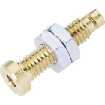 Krokosvorka Schnepp EBU 2024 zdířka pro banánek zásuvka, vestavná vertikální Ø pin: 2.4 mm stříbrná 1 ks