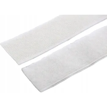 Lepicí páska Suchý zip s lepicí páskou na moskytiéru BÍLÝ 25mm 1m