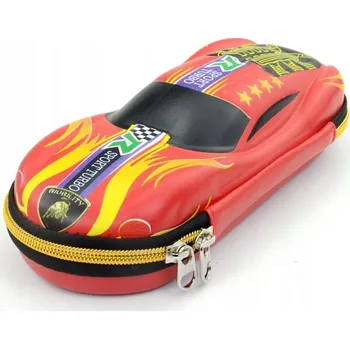 Penál 3D Penál Závodní Auto Kreslené Autíčko Školní Pouzdro na Tužky