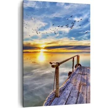 Obraz Obraz na plátně do obýváku ložnice 50x70 krajina obrazy na zeď canvas