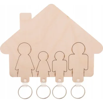 Věšák Šatní ramínko překližka Cool, béžové odstíny