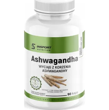 Ashwagandha Insport Nutrition 90 kapslí – paměť a stres