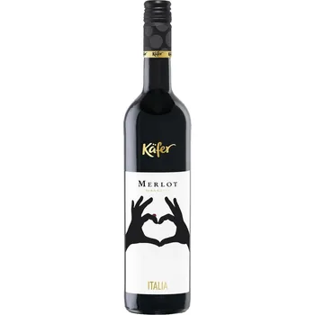Víno Merlot, 2021, Käfer, 0.75 l