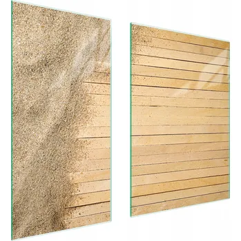 Kuchyňské prkénko Krájecí deska TMK ArtDeko sklo 2 ks