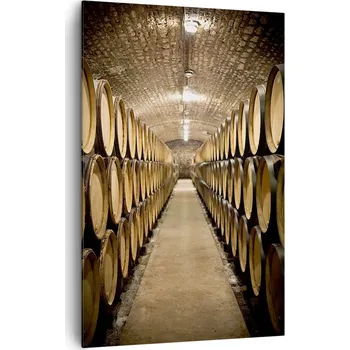 Obraz Velký obraz do obýváku XXL 80x120 sudy moderní na plátně obrazy