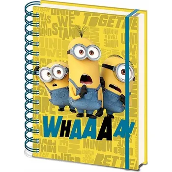 Notes A5 Pyramid zlatý