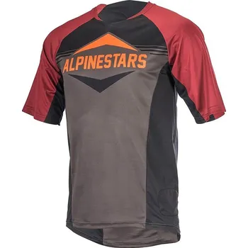cyklistický dres Dres - ALPINESTARS Mesa SS - Black Rio / Dark Shadow M