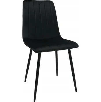 Jídelní židle Židle DankorDesign AXA černá, černé nohy