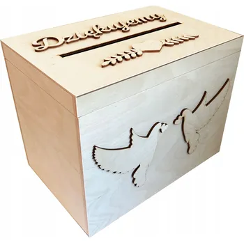 Obraz Krabička na prstýnky s mechem, hnědá