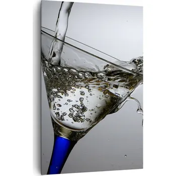 Obraz Velký obraz do obýváku XXL 80x120 sklenice moderní na plátně obrazy