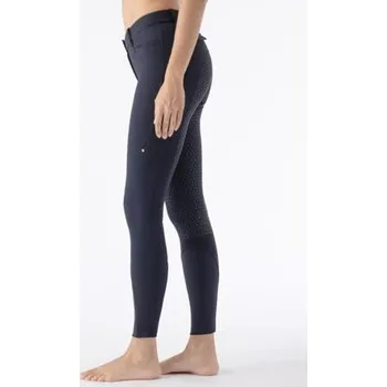 Jezdecké kalhoty Dámské rajtky s gripem EQUILINE Ceriek, modrá velikost 38