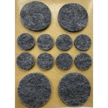 Podložka pod nábytek Filcové podložky Andpol samolepicí kulaté 12 kusů