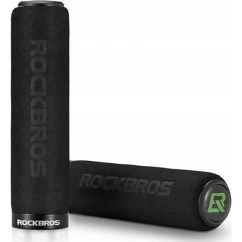 grip Pěnové gripy na kolo MTB Rockbros BT1001BKBK, pohodlné