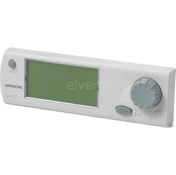 Rozvaděč SIEMENS RMZ790 ovládací panel Synco700, Plug-in provedení