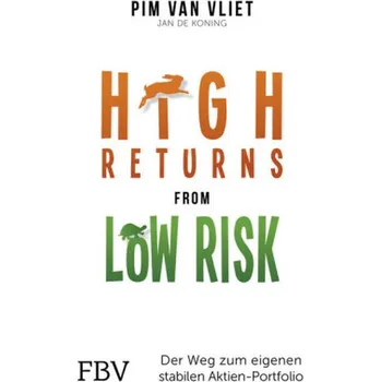 High Returns from Low Risk - Vliet, Pim van [DE] (2017, Vázaná, FinanzBuch Verlag)
